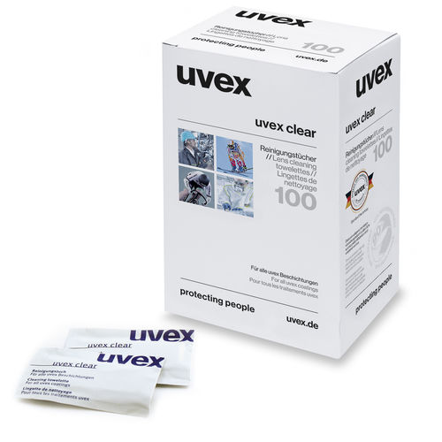 uvex Lens Cleaning Towelettes (4031101125831)